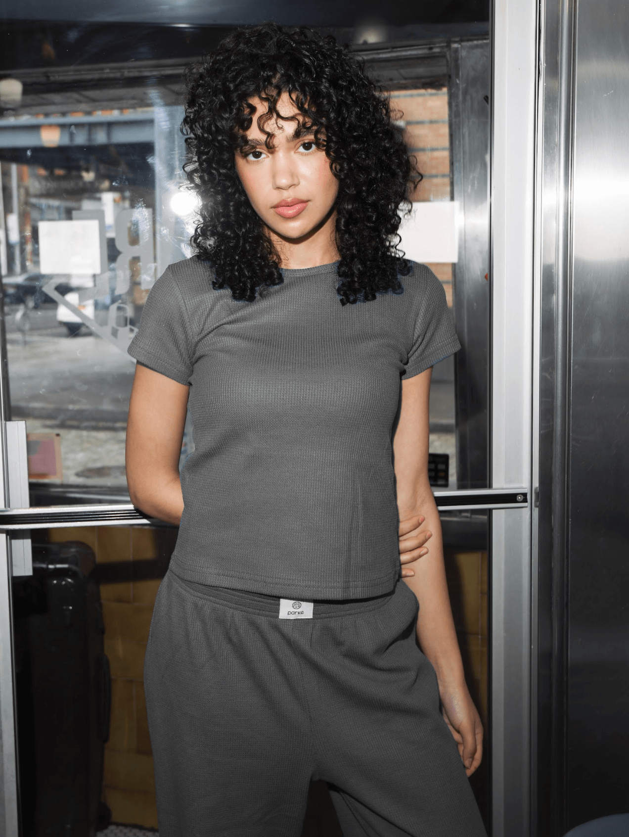 Waffle Tee